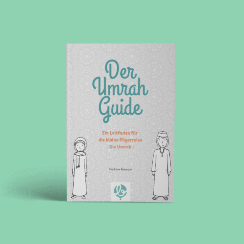 Image from the cover of the book "The Umrah Guide" - A guide for the short pilgrimage