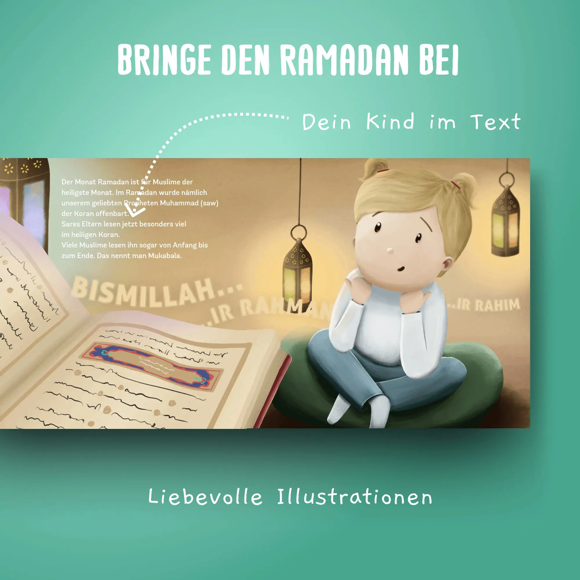 Personalisierte islamische Kinderbücher