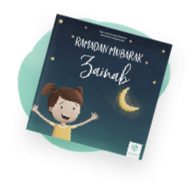 2 x ``Ramadan Mubarak`` personalisiertes Kinderbuch