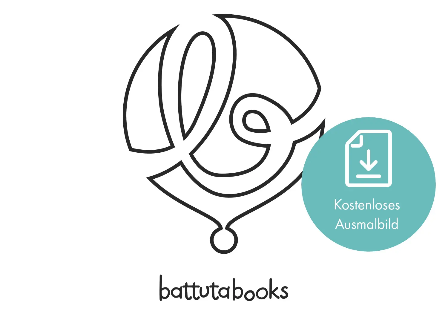 Battutabooks Logo Ausmalbild