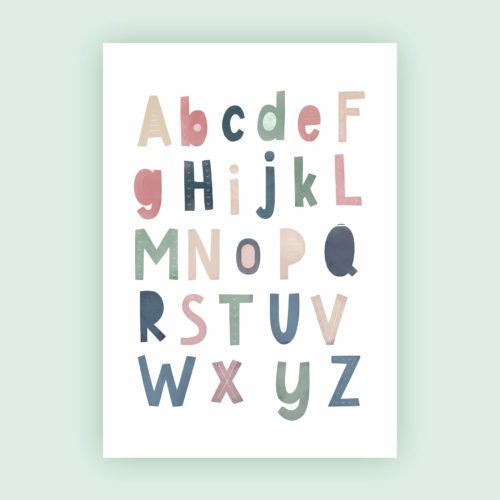 ABC Alphabet Poster