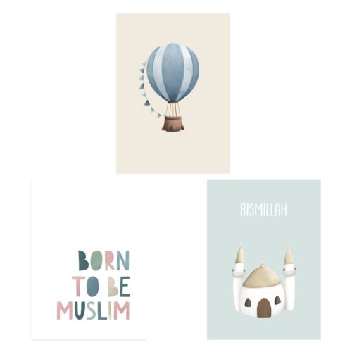 Heißluftballon, Moschee, Born To Be Muslim