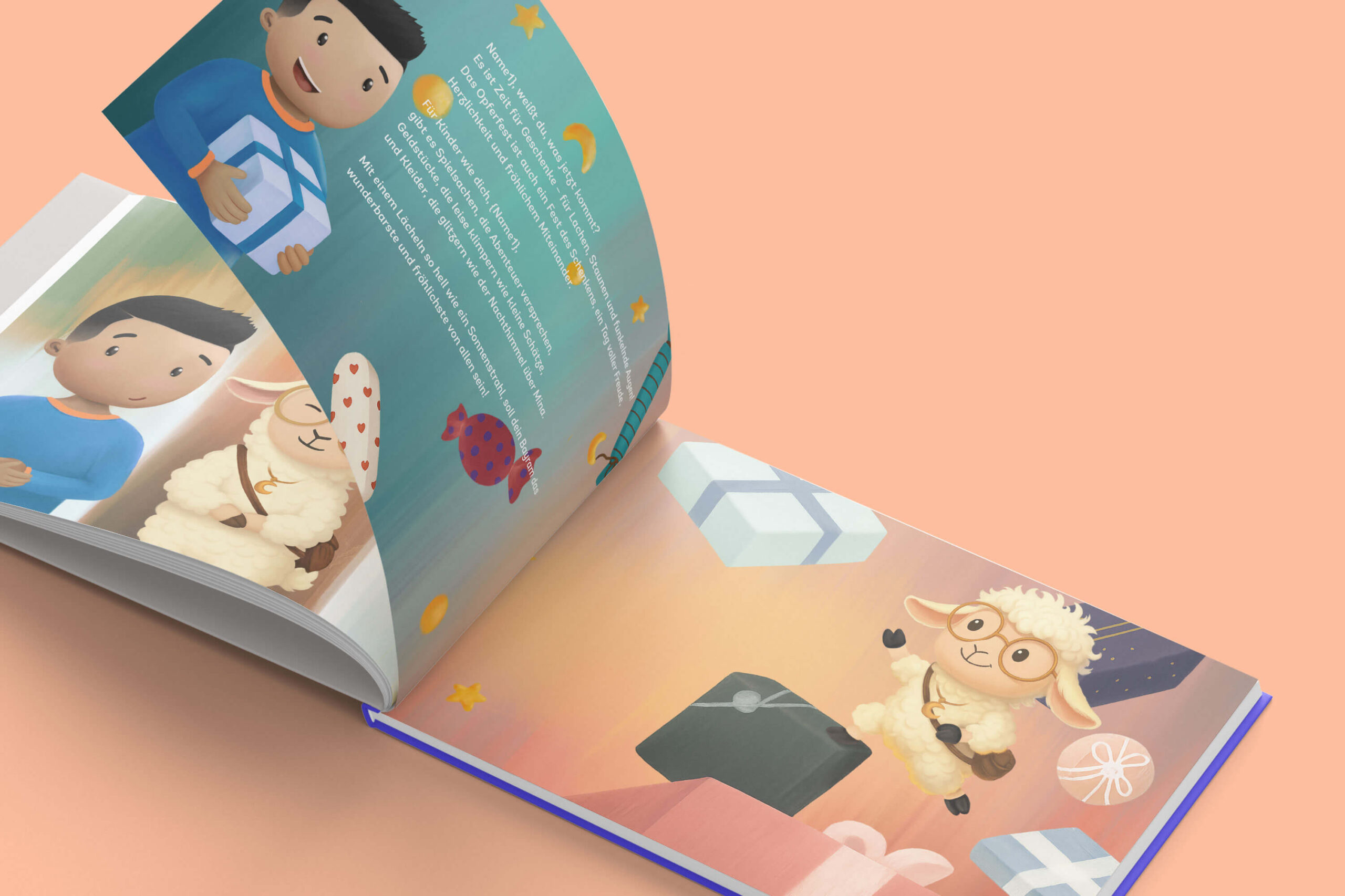 Kinderbuch Islam über das Eid al-Adha - dem islamischen Opferfest