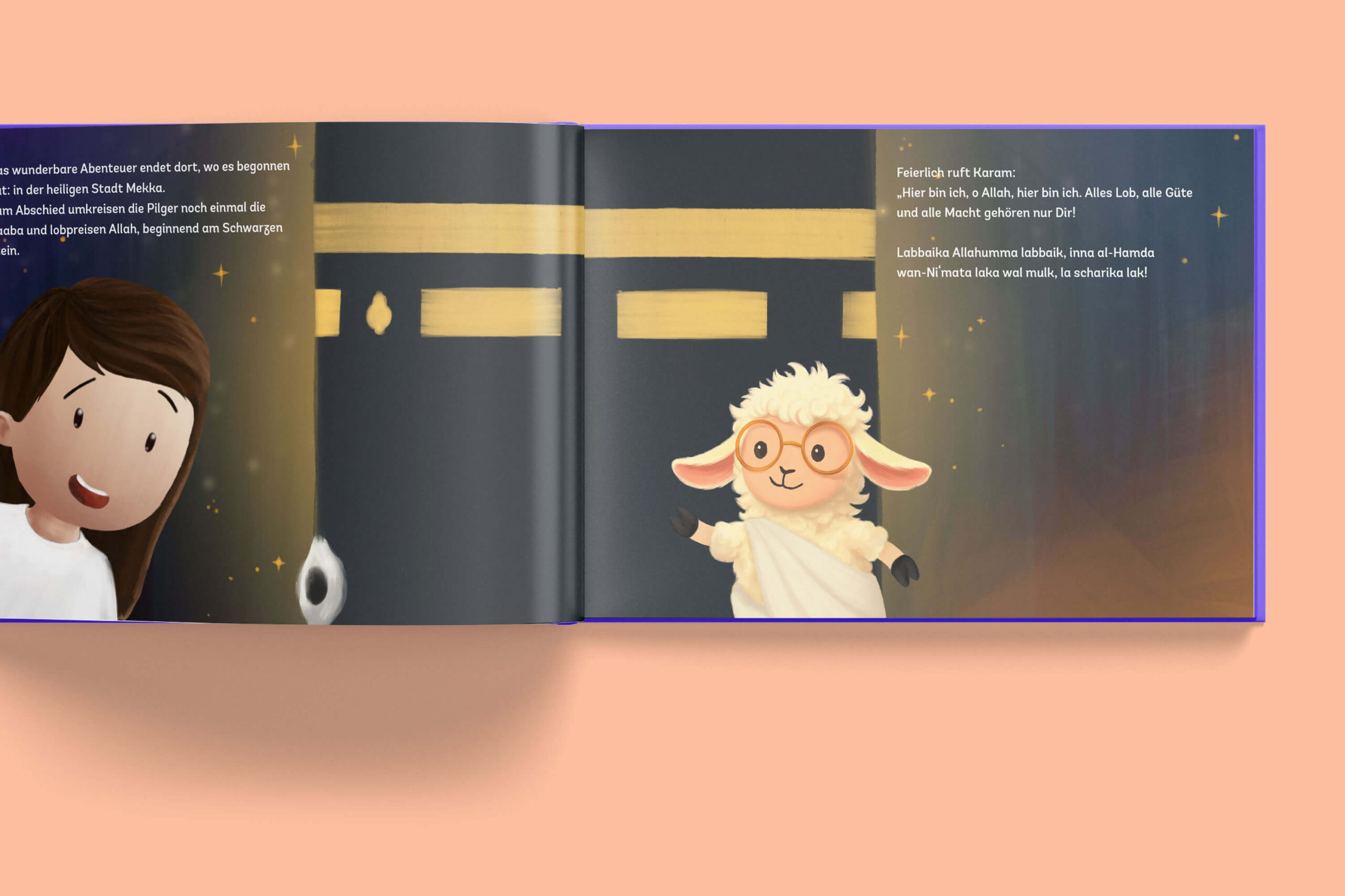 Islam Kinderbuch über Hajj und das Opferfest