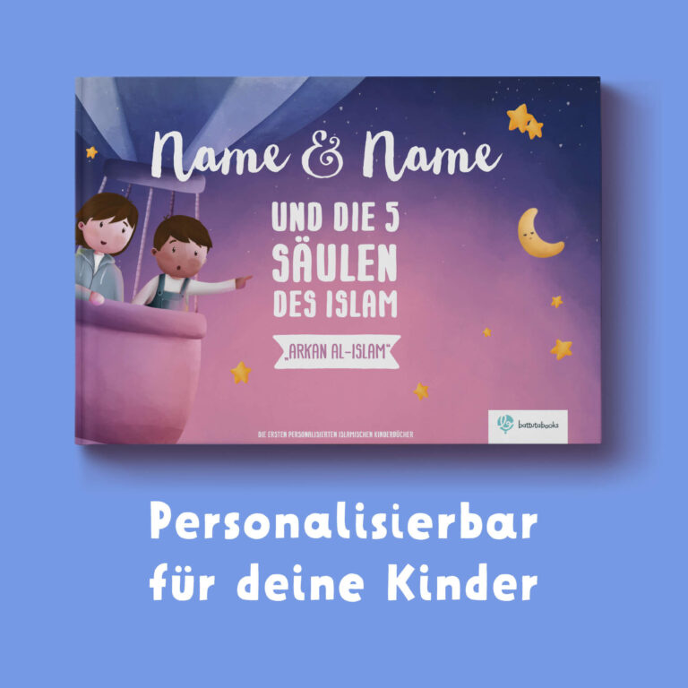 Islamische Kinderbücher auf Deutsch und personalisierbar für deine Kinder