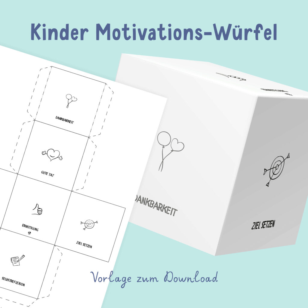 Würfelvorlage Kinder