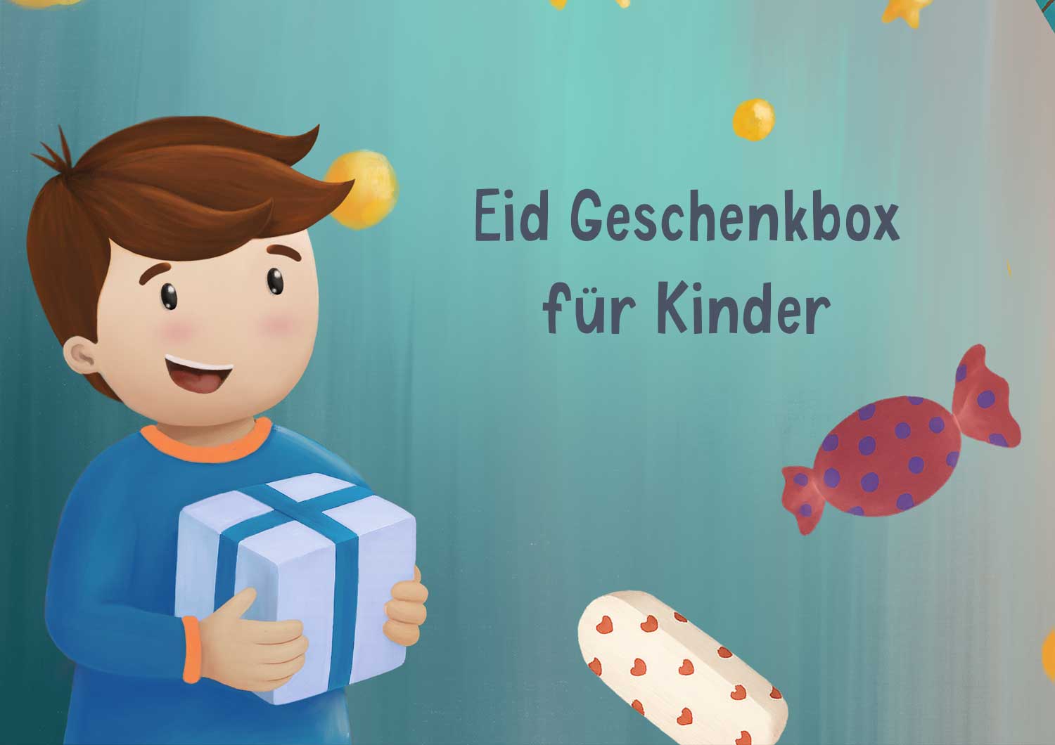 Eid Geschenkbox für Kinder - Opferfest - Eid al-Adha